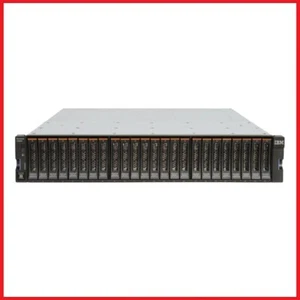 IBM 2078-24E Storwize Storage Array 2x EMM 22x 300GB HDD 2x 200GB SSD 7TB V5000 - Picture 1 of 24