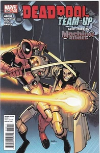 Deadpool Team Up #890 con Machine Man Marvel 2010 en estado bastante bueno/casi nuevo - Imagen 1 de 2