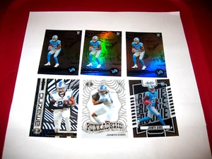 (9) Jahmyr Gibbs PRIZM Absolute Funkadelic Acetate RC Rookie Detroit Lions - Picture 1 of 3