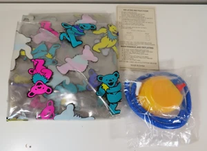 VTG Grateful Dead Inflatable Adult Sofa Chair 1999 Jerry Garcia Dead Bears *READ - Picture 1 of 7
