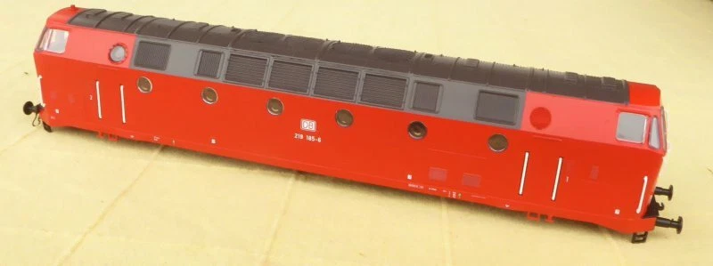 Gützold 34050 Loc Housing Diesel Locomotive Br 219 185-6 DB Ag Epoche5 of the Bw - Image 1 of 3