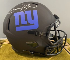 Daniel Jones Eclipse Alt Full Size JSA COA WIT553110 **Silver ink** Giants - Picture 1 of 8