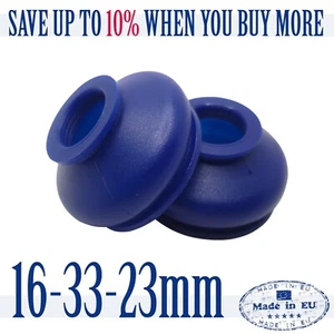 2 X UNIVERSAL Dust Boot Silicone 16 33 23 Track Rod End and Ball Joint Boots - Picture 1 of 3
