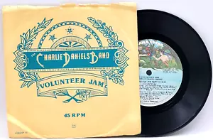 CHARLIE DANIELS BAND - VOLUNTEER JAM - 45 & PS - Picture 1 of 2