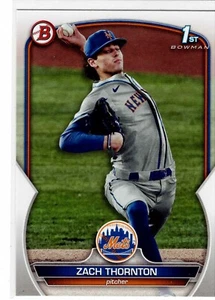 Zach Thornton New York Mets 2023 Bowman Draft 1st Bowman - Bild 1 von 2