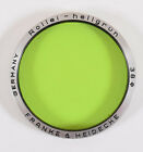 Rollei Hellgrun Franke & Heideck 38 Green Filter And Leather Case