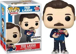 BOX DAMAGED Funko Pop! TV: Ted Lasso - Ted Lasso with Teacup, Exclusive #1356 - Picture 1 of 4