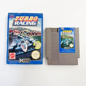 Turbo Racing + Box - Nintendo NES - Tested & Working - Free Postage - Picture 1 of 6