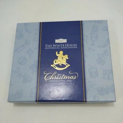 Asociación Histórica de la Casa Blanca 2003 adorno de Navidad Ulysses S. Grant Foto 1 de 4