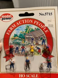 Model Power #5715 Farm Action People "6-Figures" H.O.1:87 - Picture 1 of 1