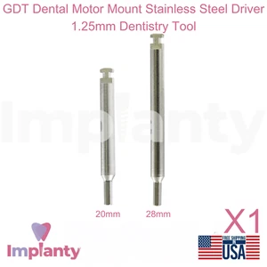 Herramienta de odontología de 1,25 mm con controlador de motor dental GDT - Imagen 1 de 5