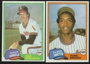 1981 TOPPS TRADED BASEBALL YOU PICK #727- #858 NMMT **** FREE SHIPPING **** - Picture 1 of 1