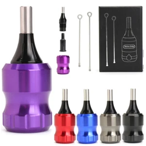 32mm Tattoo Cartridge Grip Aluminum Adjustable 3.5mm For Rotary Tattoo Machine - Picture 1 of 21
