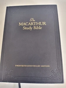 The MacArthur Study Bible 20th Anniversary Edition Hardcover / BFB - Picture 1 of 3
