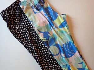 Girls Size Medium 10/12 Capri Leggings Lot of 2 Total Girl Arizona Casual Wear - Picture 1 of 16