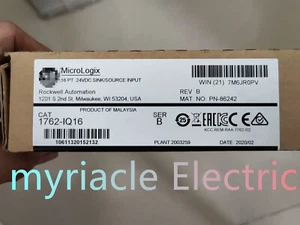 1PC new 1762-IQ16 MicroLogix 16 PT 24V DC Input Surplus In Box 1762IQ16 - Picture 1 of 3