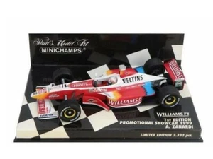 WOW EXTREMADAMENTE RARO Williams FW21 Promo Zanardi Barcelona 1999 1:43 Minichamps - Imagen 1 de 3