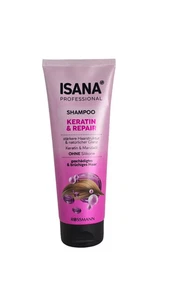 Isana Professional Shampoo KERATIN & REPAIR Ohne Silikone 250ml - Bild 1 von 1