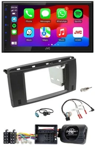JVC Bluetooth USB Lenkrad 2DIN DAB Autoradio für Mercedes R-Klasse 2006-2012 - Bild 1 von 12