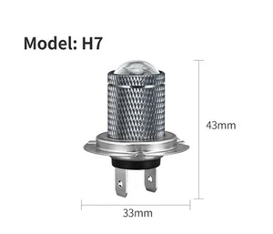 Car Fog Lights Foggy Conditions 12-80V Compatibility 8.5W Power Consumption - Picture 1 of 24