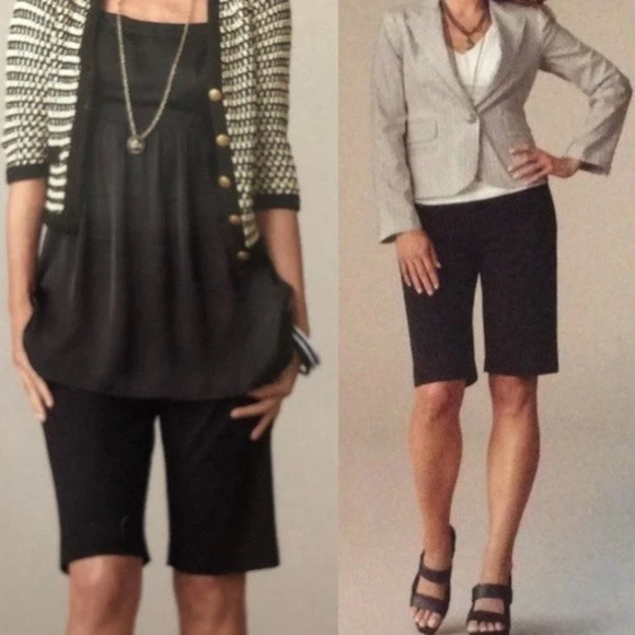 Pantalón Corto Bermudas Ginny Negro CABI 893 Talla 12 Foto 1 de 4