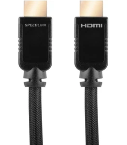 Speedlink 5m Câble HDMI Ultra HD UHD Ethernet 3D HDTV pour TV Console PS4 Xbox - Photo 1/2