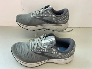 Brooks Ghost 14 Running Sneakers Shoes Gray Cushion Mens Size 8.5 2E Wide - Picture 1 of 12