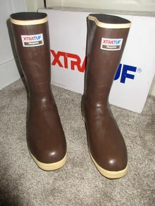 XTRATUF Legacy Series Men's 15" Insulated Waterproof Rubber Rain Boots, Size 14 - Picture 1 of 9