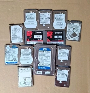 13x Stück HDD / SSD Festplatte 2,5" 3,5" Konvolut - Bild 1 von 1
