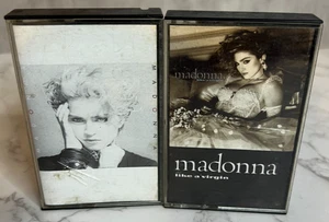 Cintas de casete Madonna autotituladas y como una virgen ¡¡PROBADAS!! Retro años 80 - Imagen 1 de 3