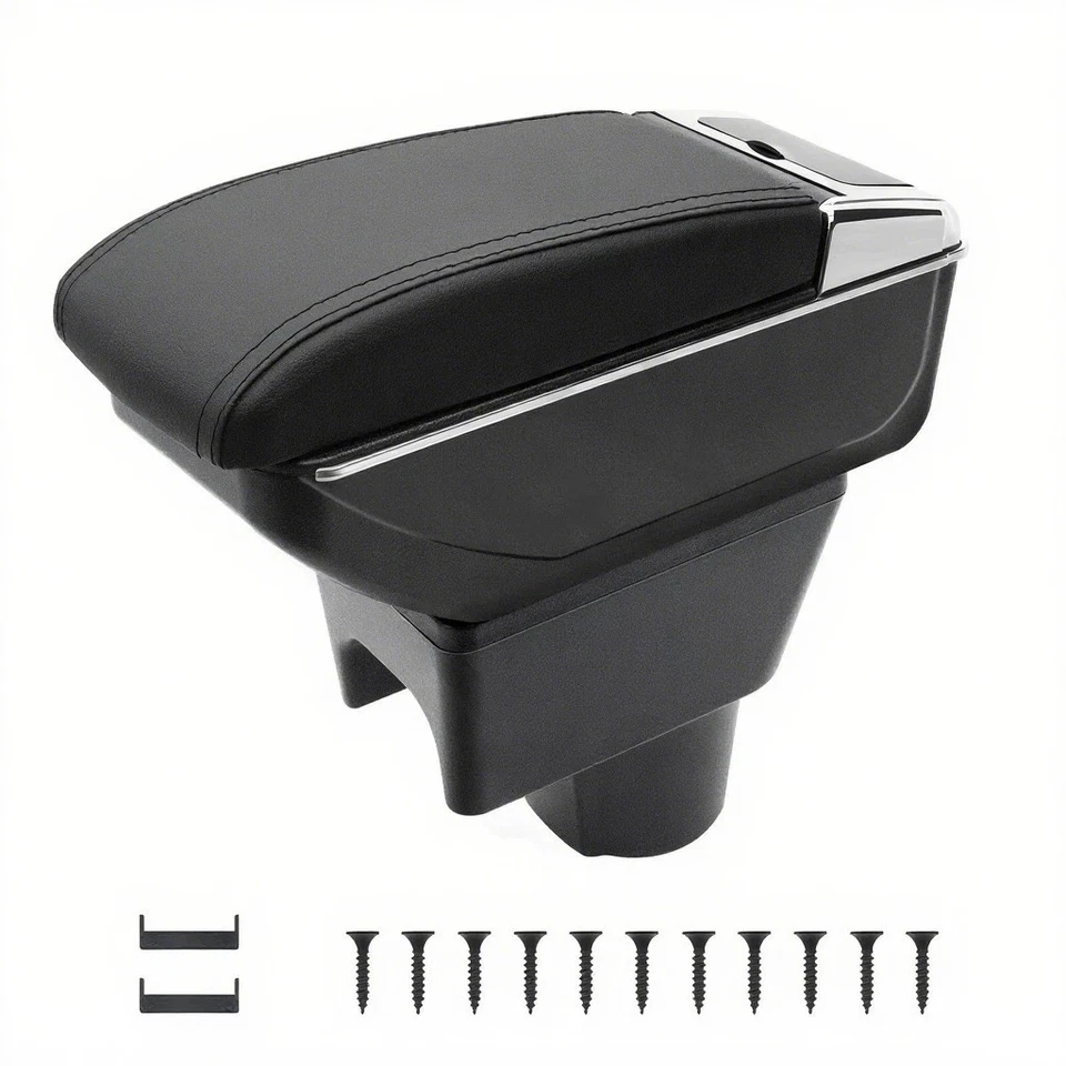 Caja reposabrazos central para Renault Duster 2010-2018 consola central almacenamiento duradero Foto 1 de 4