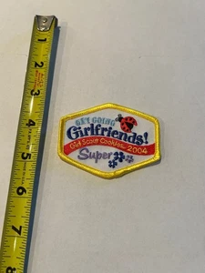 Girl Scouts Get Going Girlfriends 2004 Award Patch Superstars - Picture 1 of 2