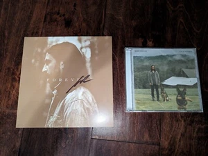 CD de temporada Noah Kahan Stick con inserto autografiado firmado tarjeta de arte 'Forever' RARO - Imagen 1 de 5