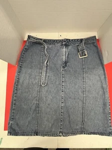 Women’s Faded Glory Denim Size16 Skirt - Picture 1 of 6