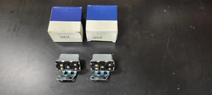(2) 12 Volt Horn Relays 1957-1963 Chevy Pontiac Buick Cadillac 744/4 - Imagen 1 de 3