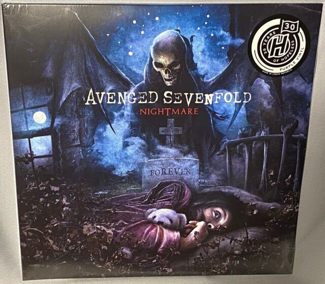 Avenged Sevenfold Nightmare Neon Violet Vinyl Record – Hopeless