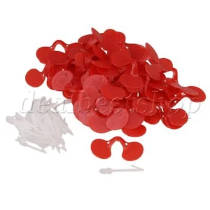 Plastic Chicken Eyes Glasses for Improve Chicken Survival Rate Set of 300 - Picture 1 of 9