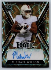 2023 Leaf Exotic RC Rookie Auto 1 /3 #BA-MW1 Michael Wilson