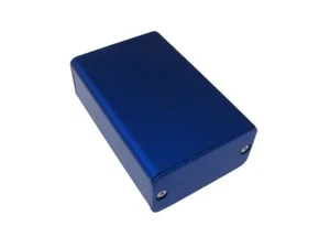 Caja de proyecto de aluminio Clausura hágalo usted mismo 44*23*65 mm - azul - Imagen 1 de 1