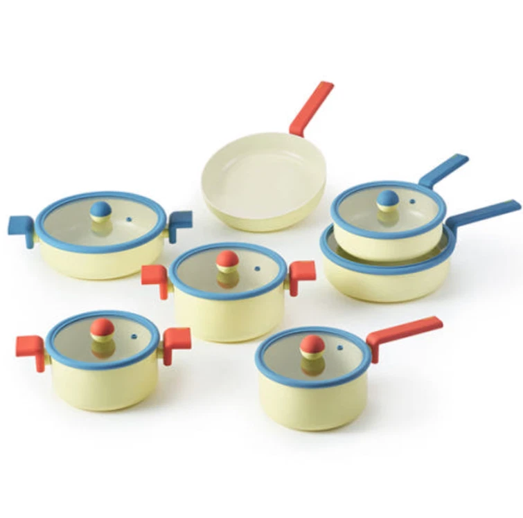 [NEOFLAM] Danish Pot & Frying Pan Set of 7 / full set / Express / Genuine - Image 1 of 1