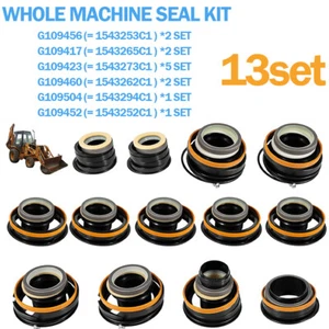 Backhoe Whole Machine Hydraulic Cylinder Seal Kit fit For Case 580E 580SE 580SD - Picture 1 of 19