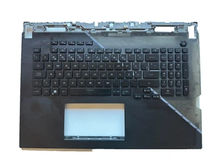 Genuine Asus Strix SCAR 17 G733ZX and G733QM Series Palmrest w/Keyboard - Afbeelding 1 van 6