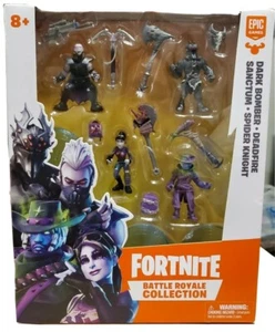 Mini figuras de acción Fortnite Battle Royale Collection (Dark Bomber Deadfire Sanc) - Imagen 1 de 2