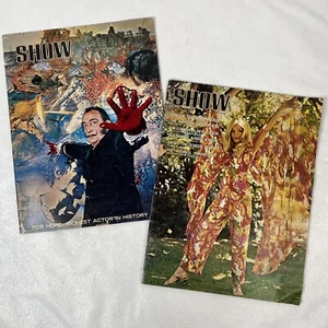 Lot 2 SHOW Magazine of Films and the Arts 1970 August Karen Jensen & June Dali - Picture 1 of 11