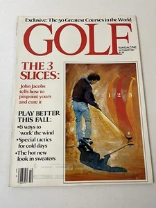 GOLF MAGAZINE OCTOBER 1981 14150 VOL. 23 No. 10 THE 3 SLICES: JOHN JACOBS - Picture 1 of 19