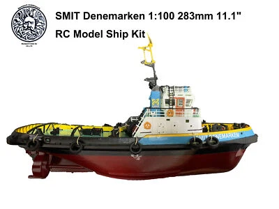 SMIT Denemarken TUG Scale 1:100 283mm v8 RC Model Ship Kit - Image 1 of 4