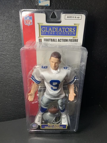 NFL Tony Romo Gladiators Of The Gridiron Football Action Figure Dallas Cowboys Cover