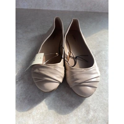 Mocasines sin cordones George talla 6 beige suave para mujer nuevos Foto 1 de 4