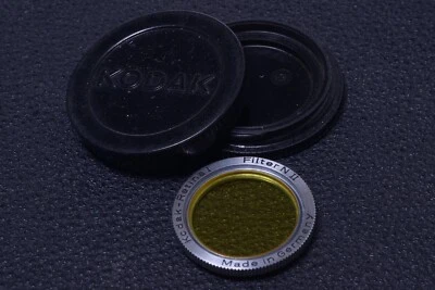 ✅ KODAK RETINA I YELLOW N1/NI 21MM GENUINE FILTER LENS OR CAMERA W/ KEEPER 111-3 - Image 1 of 2