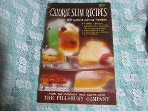 Vintage Pillsbury Calorie Slim Recipes Cookbook - Picture 1 of 1